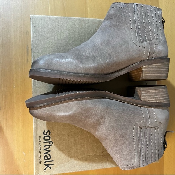 NIB Softwalk Leather Ramona Booties sz 9.5 - Picture 5 of 13